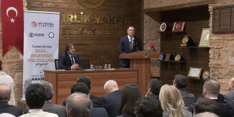 Anayasa Buluşmaları programı Bursa’da gerçekleştirildi
