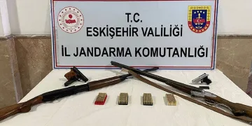 İş yerini cephaneliğe çeviren şüpheli yakalandı
