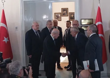 DEM heyeti Bahçeli ile görüştü