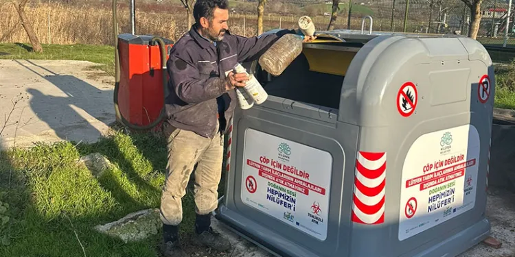 Zirai ilaç ambalaj atıkları kontrol altında