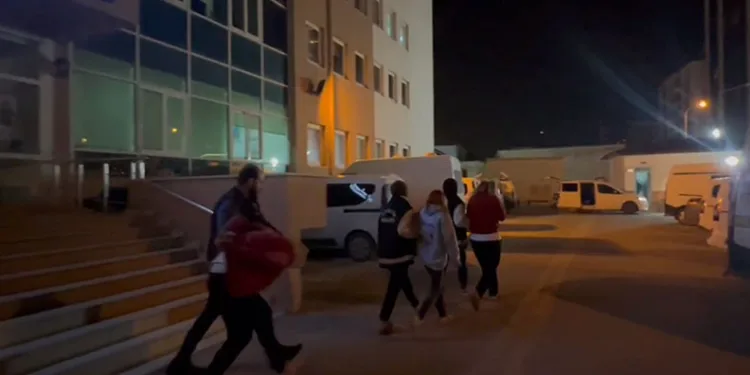 Hatay’da fuhuş operasyonu: 5 gözaltı