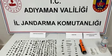 Adıyaman’da tarihi eser operasyonu