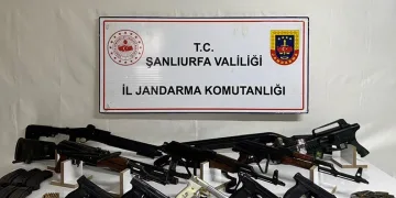 Şanlıurfa’da kaçak silahlar ele geçirildi: 6 gözaltı
