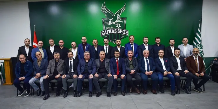 İnegöl Kafkasspor’da görev dağılımı yapıldı