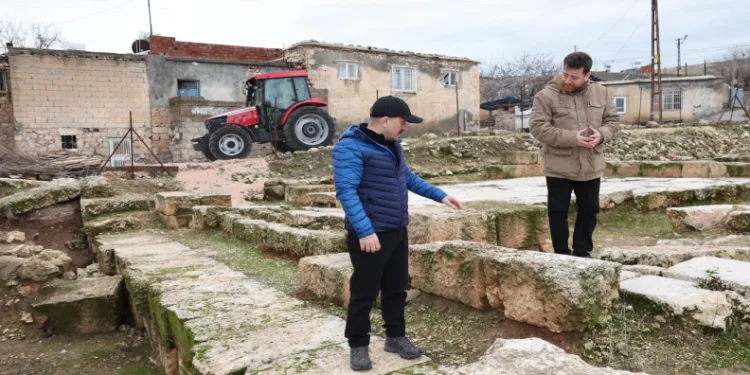 Roma Çeşmesi’nde incelemelerde bulundu