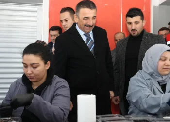 Tarımsal Kalkınma Kooperatifi’ni ziyaret etti