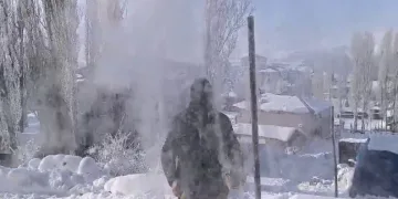 Tekman eksi 28,2 ile buz kesti
