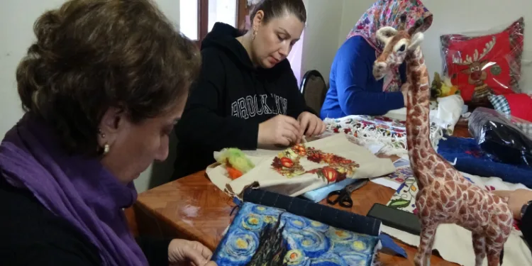 Yorgan desenleri yeniden hayat buluyor
