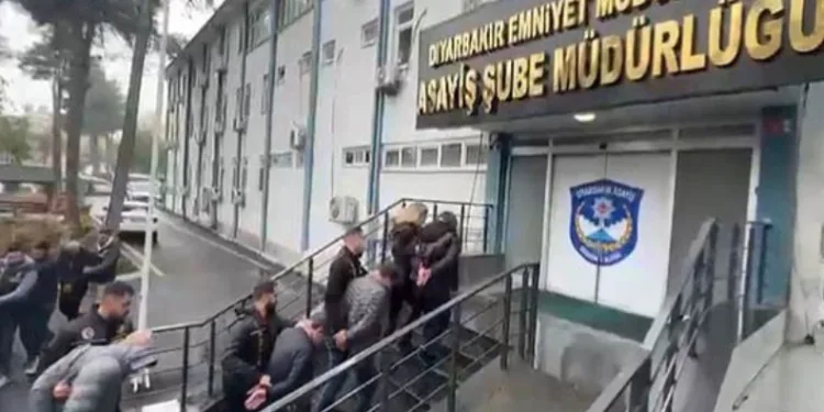 Diyarbakır’da aralık ayında 165 kişi tutuklandı