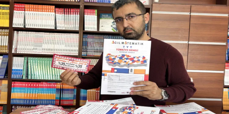Öğrencilere ücretsiz deneme sınavı dağıtımı