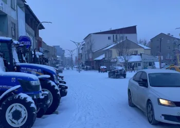 Malazgirt’te dondurucu soğuklar