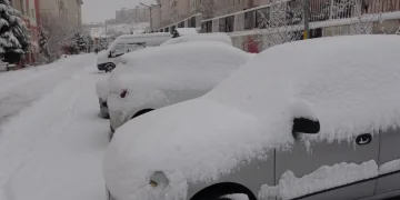 Van’da kar yağışı hayatı olumsuz etkiledi