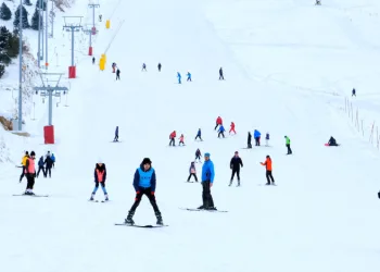 En çok kar Palandöken ve Ergan Dağı Kayak Merkezinde