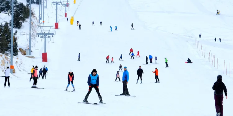 En çok kar Palandöken ve Ergan Dağı Kayak Merkezinde