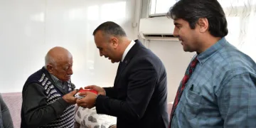 Manisa’da hayattaki 12 Kore Gazisi ziyaret edildi
