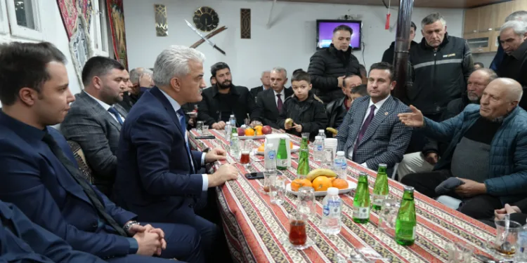 Anadolu’nun ruhunu yaşatan köyde vatandaş buluşması