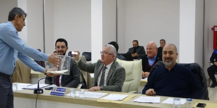 Bilecik Belediye Meclisi yeni yılın ilk seçimi yaptı