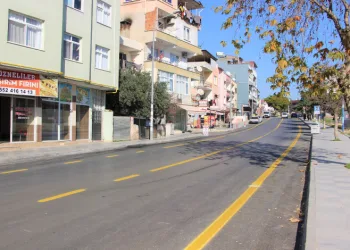 Toroslar’da asfalt çalışması tamamladı