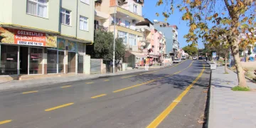 Toroslar’da asfalt çalışması tamamladı