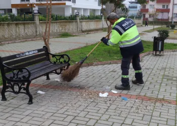 Nazilli’de temizlik çalışmalarına yoğunluk