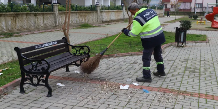 Nazilli’de temizlik çalışmalarına yoğunluk
