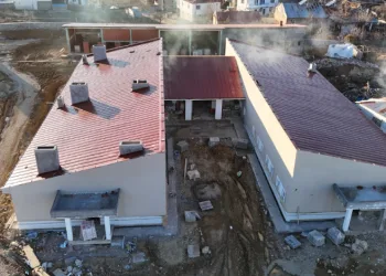 Üçocak Jandarma Karakolu’nun inşa çalışmaları sürüyor