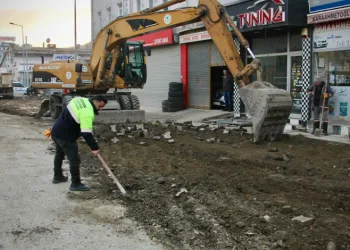 Altyapı ve üstyapı çalışması başlattı
