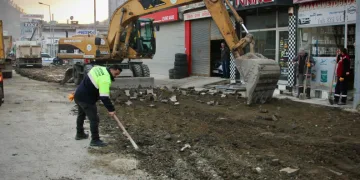 Altyapı ve üstyapı çalışması başlattı