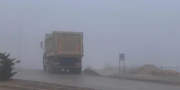 Elazığ’da sis etkisini sürdürüyor