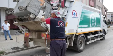 74 bin ton evsel atık toplandı