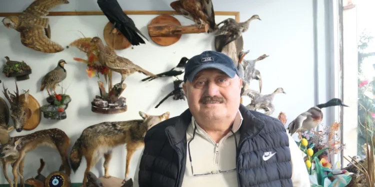 Yaban hayatını Tahnit Sanatı’yla yaşatıyor