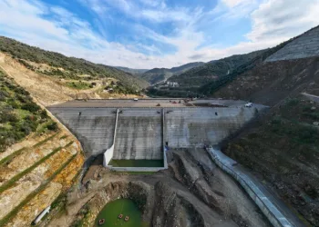 Sarıçay Barajı’nda çalışmalar hız kesmiyor