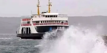 Erdek’te olumsuz hava şartları deniz seferleri iptal