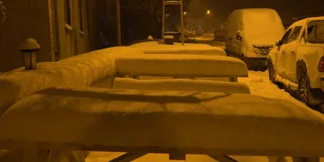 Kırklareli’nde kar yağışı etkisini artırdı