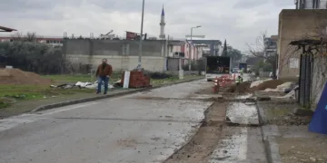 Germencik’te doğalgaz için ilk kazma vuruldu