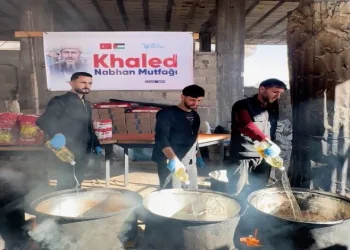 Gazze’de günlük 20 bin kişiye sıcak yemek ikramı