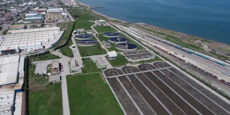 Samsun’da 1 yılda 79 milyon metreküp atık su arıttı