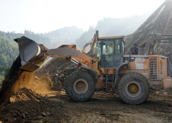 Kahramanmaraş’ta yol yapım çalışmaları