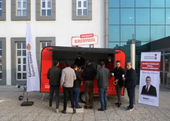 Kahramanmaraş’ta öğrencilere sıcak çorba ikramı