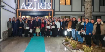 Emekliliğe veda partisi düzenlendi