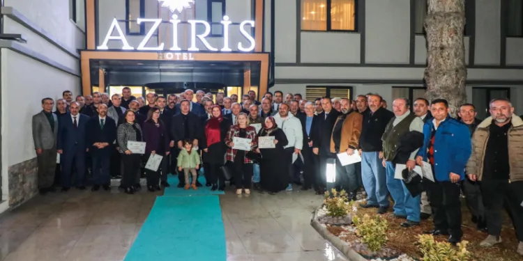 İl Özel İdaresi 48 çalışanını emekliliğe uğurladı
