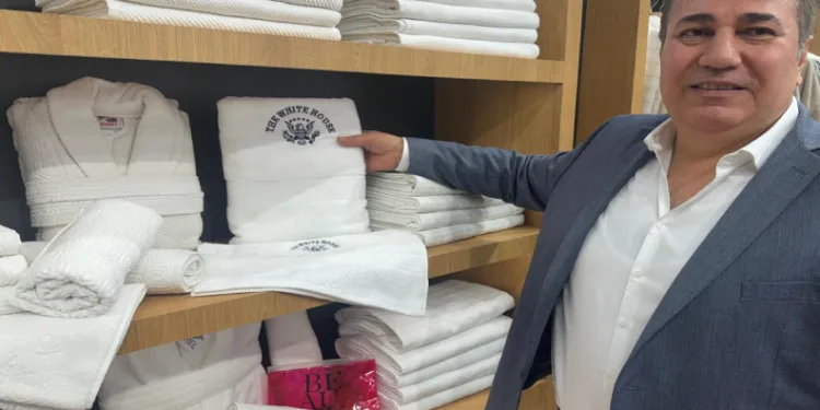Donald Trump’ın havluları Denizli’den