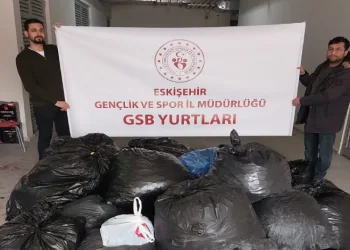 Öğrenciler’den mavi kapak projesine destek