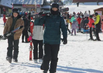 Erciyes’te sömestir yoğunluğu