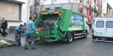 Ortahisar Belediyesi 2024 yılında 107 milyon ton çöp topladı