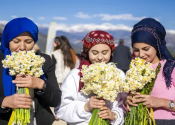 Mersin’de 3. Nergis Şenliği düzenlendi