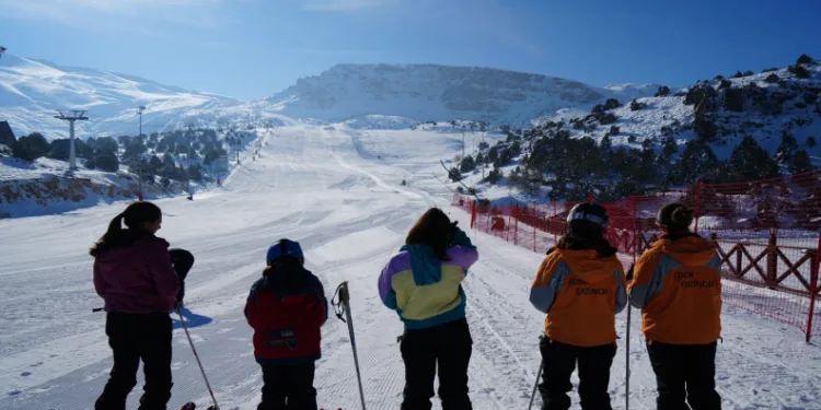 En çok kar Palandöken ve Ergan Kayak merkezinde