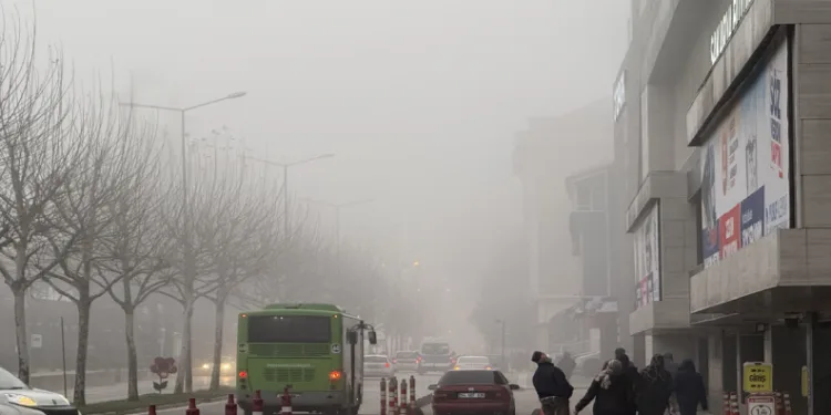 Sakarya’da sis etkili oluyor