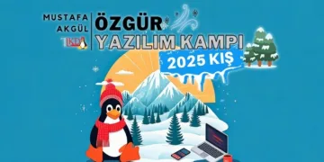 “Mustafa Akgül Özgür Yazılım 2025 Kış Kampı” başlıyor
