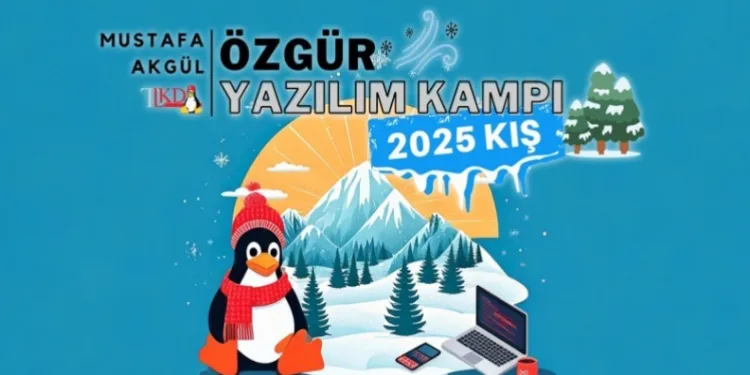 “Mustafa Akgül Özgür Yazılım 2025 Kış Kampı” başlıyor